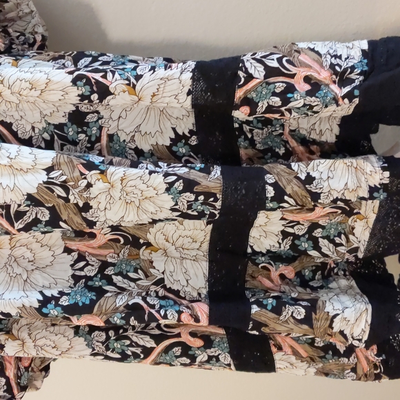 NWT Meritt floral dress square neck with balloon sleeves size 1X - Picture 6 of 11